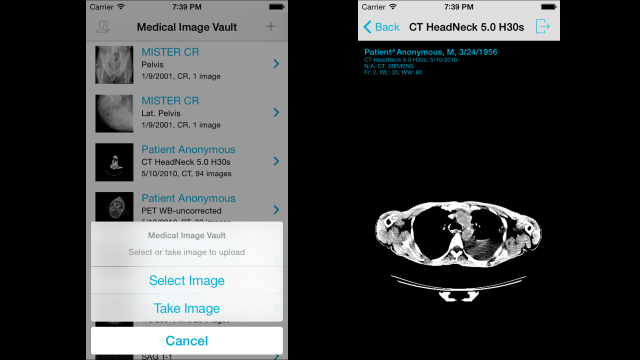 Medical Image Vault for iOS